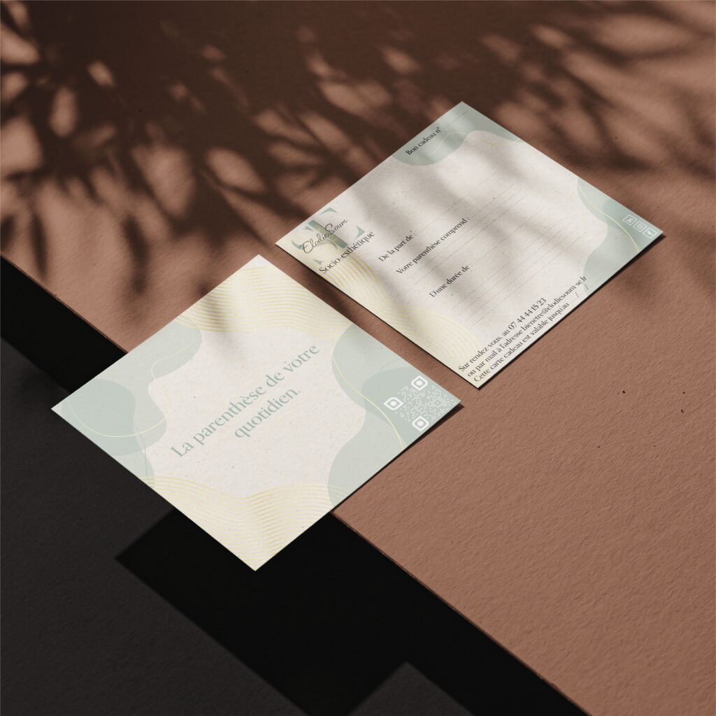 Cartes cadeaux massage elodie soum socio esthetique Landes Mont-de-Marsan